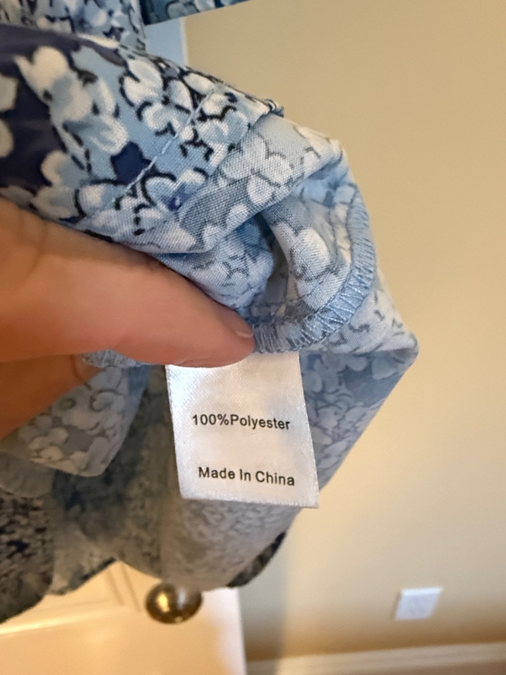 Tuckernuck Blue Hydrangea Hayes Button-Front Shirt Dress - Picture 4 of 4